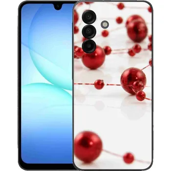 Pouzdro na mobilní telefon Gelový kryt mmCase na Samsung Galaxy A17 4G/5G - vánoční řetěz