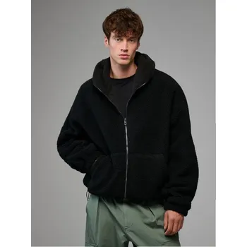 Pánská móda Flísová mikina - L - House - černá - 521GQ-99X