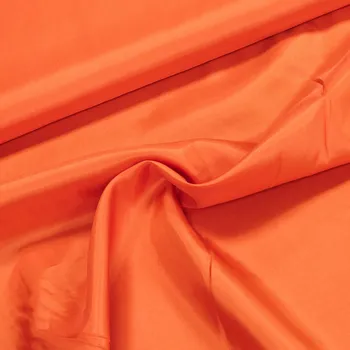 Podšívka viskózová jednobarevná tmavě oranžová, š.140cm (látka v metráži)