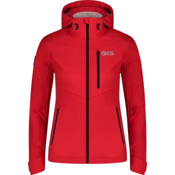 Dámská softshellová bunda Dámská softshellová bunda NORDBLANC NBWSL8131 ČERVENÁ 40
