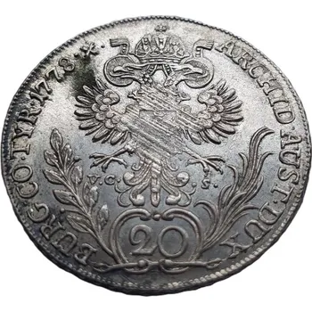 20 krejcar Marie Terezie 1778 VC-S Hall