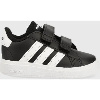 Chlapecké tenisky Dětské sneakers boty adidas GRAND COURT černá barva GW6523 99X, EUR 22