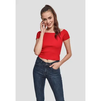 Dámský top Urban Classics Basic Urban Classics červená 1784273
