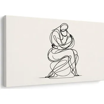 Obraz Dovido Obraz minimalistická kresba postavy