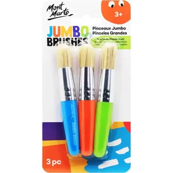 Umělecký štětec Mont Marte - sada štětců pro děti JUMBO č.0045