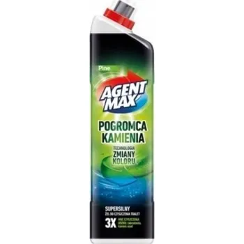 Čisticí prostředek do WC Agent Max pogromca kamienia gel na čištění, zelený, 730 ml