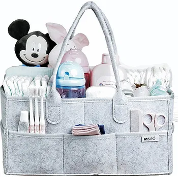 Přebalovací taška Sipo Organizér na hygienické potřeby plstěný