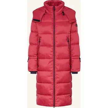 Frieda & Freddies Dámský Prošívaný Kabát Deana, červená, 46