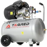 Olejový kompresor 3500W 100L 230V 2 písty, separátor, TA361