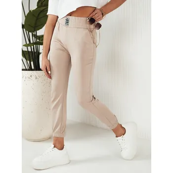 Dámské tepláky DStreet DStreet krémová 2660372