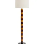 Kave Home Žluto-hnědá keramická stojací lampa Mavran 146 cm