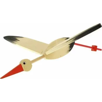 Dřevěná hračka Čáp velký