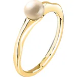 Morellato Půvabný pozlacený prsten Perla SXU440 52 mm + 2 měsíce na vrácení zboží