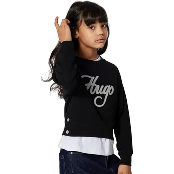 Chlapecká mikina Dětská mikina HUGO G00498.114.150 černá 99X, vel. 138