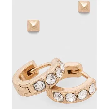 Náušnice Stříbrné náušnice AllSaints 2-pack 410103BRS123 zlatá GLD, vel. ONE SIZE