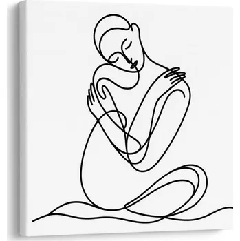 Obraz Dovido Obraz jemná kráska v minimalismu