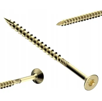 Vrták Tvrzené vruty do dřeva a dřevotřísky 4x16mm 1000ks Torx 20 KMWHT WHT