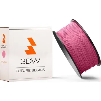 Filament Tisková struna 3DW (filament) ABS, 1,75mm, 1kg, růžová, 200-230°C