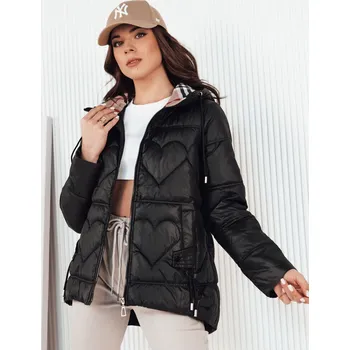 Dámská prošívaná bunda OLMO Barva černá DSTREET DStreet černá | šedá 2698107