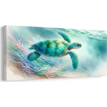 Obraz Dovido Obraz želva plující mezi korály