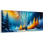 Dovido Obraz břízy v zimním lese