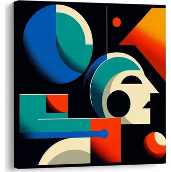 Obraz Dovido Obraz abstraktní geometrické tvary v pohybu