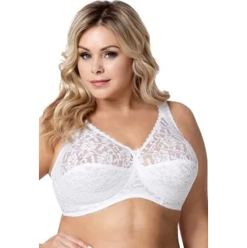 Podprsenka Nevyztužená podprsenka Biggi Hannah - bezkosticová Bílá 115G