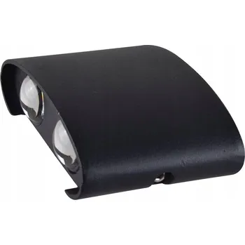 Nástěnné svítidlo Nástěnné svítidlo Luppolo černé s integrovaným LED zdrojem 1 W