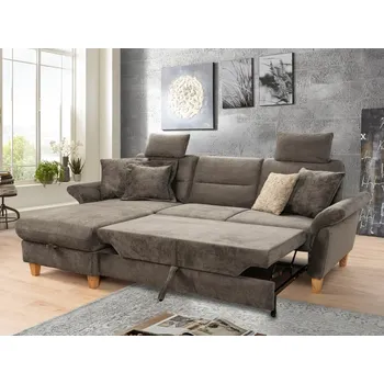 Sedací souprava Rohová sedací souprava ROMANA Levý roh - s rozkládáním a úložným prostorem