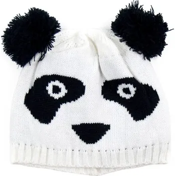 Čepice Čepice Panda - bílá