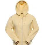 OLOSA ŽLUTÁ DÁMSKÁ BAVLNĚNÁ MIKINA NAX S