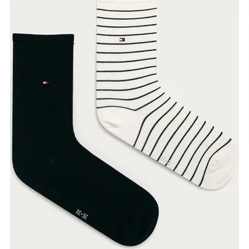 Ponožky Tommy Hilfiger 2-pack 100001494 bílá 00X, vel. 35/38