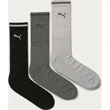 Pánské oblečení Ponožky Puma (3-pack) 907941 šedá 90X, vel. 43/46