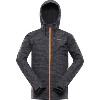 Pánská softshellová bunda Alpine Pro HERAS NEUTRÁLNÍ / ZEMITÁ Pánská softshellová bunda s DWR úpravou M