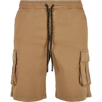 Cargo Shorts se stahovací šňůrkou darksand Urban Classics hnědá 1781721