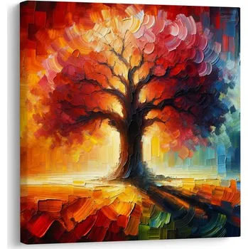 Obraz Dovido Obraz strom života v ohnivém světle