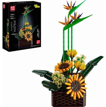 ostatní stavebnice Slunečnice a Strelície Mould King 10024 - Flower World