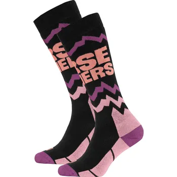 Dětské termo ponožky Dětské snowboardové ponožky Mitzi - orchid velikost 35 - 37