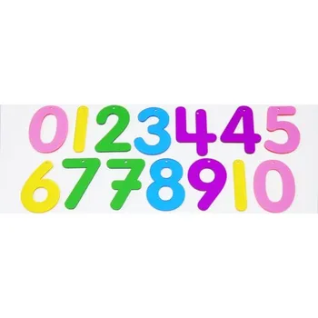 Hračka pro nejmenší TickiT - Průsvitná duhová čísla