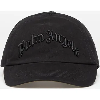 Kšiltovka Kšiltovka Palm Angels Curved Logo Tonal Cap Black/ Black Universal