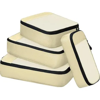 Kufryplus SN0043 Sada cestovních organizérů béžová