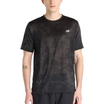Pánské tričko Triko New Balance Athletics Printed T-Shirt mt53201-cas Velikost S