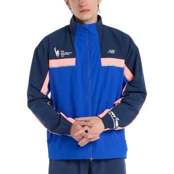 Pánská větrovka Bunda New Balance NYC Marathon 2025 Jacket mj53250m-bum Velikost XL
