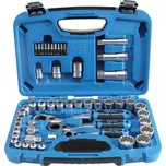 BGS 2181 Gola sada BGS technic 52 dílů, 4,5 ÷ 25 mm Gear Lock, průchozí ráčny 13, 16 a 22