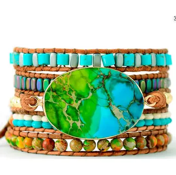 Náramek Prosperk Náramek z minerálů Ocean