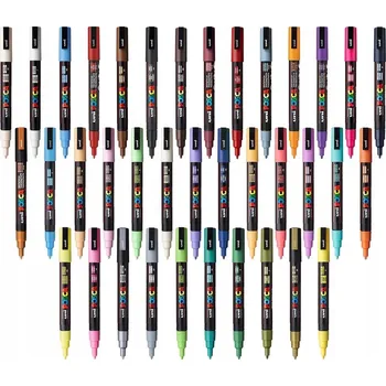 Dekorativní permanentní bílý fix Uni Posca 1 ks