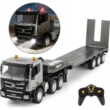 autíčko NÁKLADNÍ AUTO LAWETA ZDALNIE STEROWANA SE ZVUKOVÝMI A SVĚTELNÝMI EFEKTY