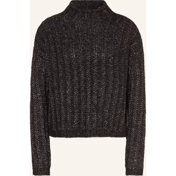 Dámský svetr Hugo Dámský Svetr Safineyny, černá / šedá, 34