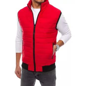 Pánská vesta Pánská vesta DSTREET ČERVENÁ M