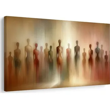 Obraz Dovido Obraz abstraktní postavy v mlze